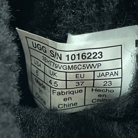 UGG アグ レディース  ムートンブーツ サイズ23cm 1016223 ブラック