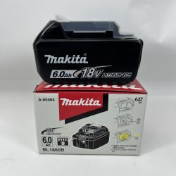 〇〇 MAKITA マキタ バッテリー 未使用品 18v 6.0Ah BL1860B Sランク