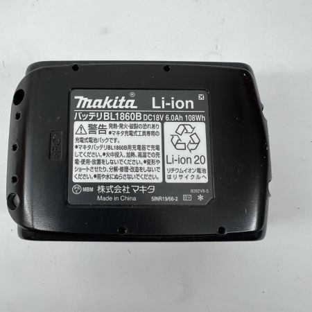  MAKITA マキタ バッテリー 未使用品 18v 6.0Ah BL1860B