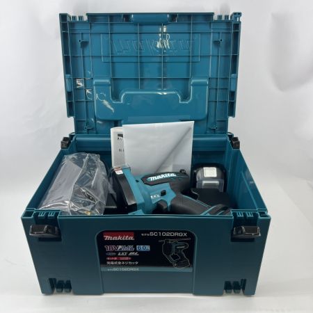  MAKITA マキタ 充電式全ネジカッタ 充電器・充電池2個・ケース付 コードレス式 18v 6.0Ah SC102DRGX 未使用品