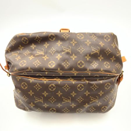  LOUIS VUITTON ルイヴィトン モノグラム ソミュール35  ショルダーバッグ  M42256 ブラウン