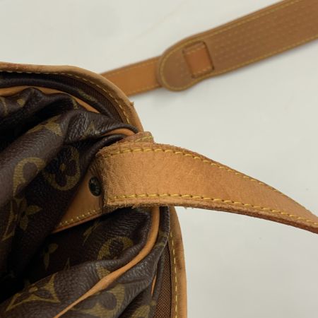  LOUIS VUITTON ルイヴィトン モノグラム ソミュール35  ショルダーバッグ  M42256 ブラウン