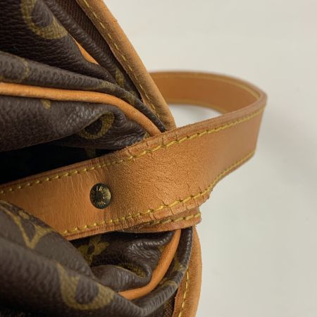  LOUIS VUITTON ルイヴィトン モノグラム ソミュール35  ショルダーバッグ  M42256 ブラウン