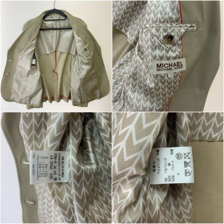  MICHAEL KORS マイケルコース テーラード ジャケット 表記サイズ T12 カーキ