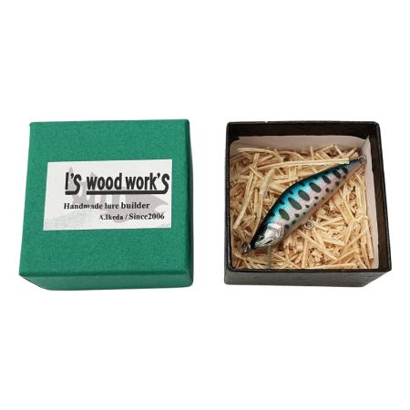  I's wood work's アイズウッドワークス トリガー ルアー ミノー Trigger50s 未使用品