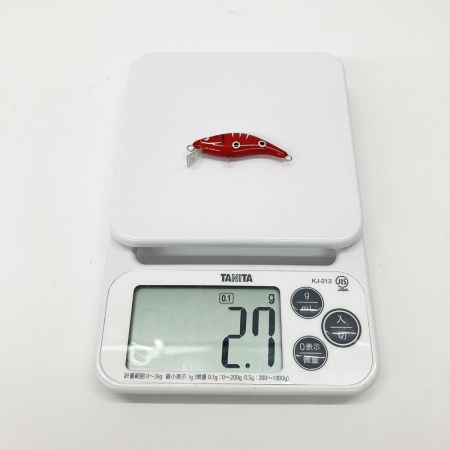  麗s Lure Craft レイズルアークラフト 赤ベコ 麗's ミノー 45mm 50HS ルアー ミノー 未使用品