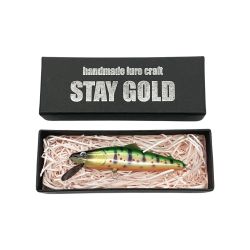 〇〇 麗s GOLD 麗s ミノー × STAGOLD レイズルアークラフト STAYGOLD コラボ  blackflag5 60mm Sランク