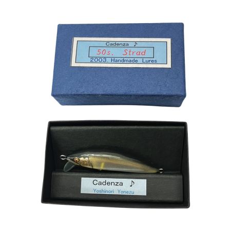  Cadenza カデンツァ Cadenza♪ ストラド 50s ルアー ミノー 50s Strad 未使用品