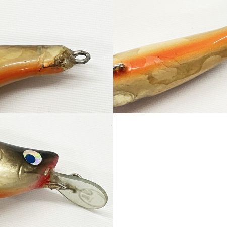  麗s LureCraft 3個セット ルアー ミノー 麗s LureCraft 使用品1個　未使用品2個