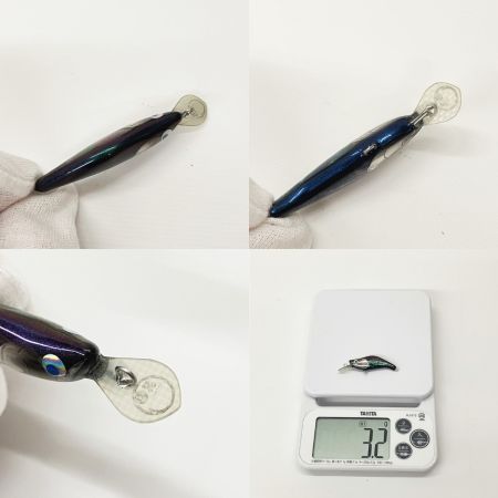  麗s LureCraft 3個セット ルアー ミノー 麗s LureCraft 使用品1個　未使用品2個