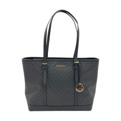 〇〇 MICHAEL KORS マイケルコース レディース トートバッグ ブラック Aランク