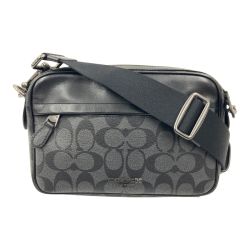 〇〇 COACH コーチ シグネチャー ショルダーバッグ ショルダーバッグ F50716 ブラック Bランク