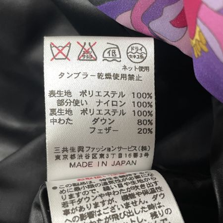  LEONARD レオナール LEONARD SPORT レディース ダウンコート 花柄 SIZE 42 ブラック