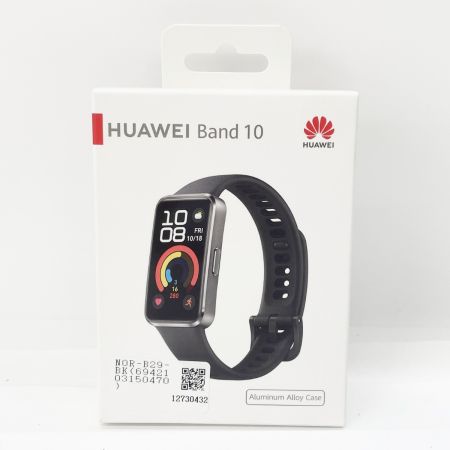  HUAWEI ファーウェイ スマートウォッチ HUAWEI Band 10  NOR-B29 ブラック