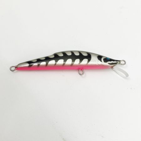  鱒moku マスモク 骨骨FISH 銀黒PB ルアー ミノー 70S 未使用品