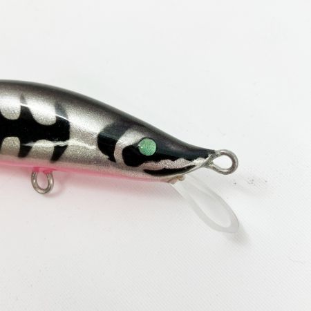  鱒moku マスモク 骨骨FISH 銀黒PB ルアー ミノー 70S 未使用品