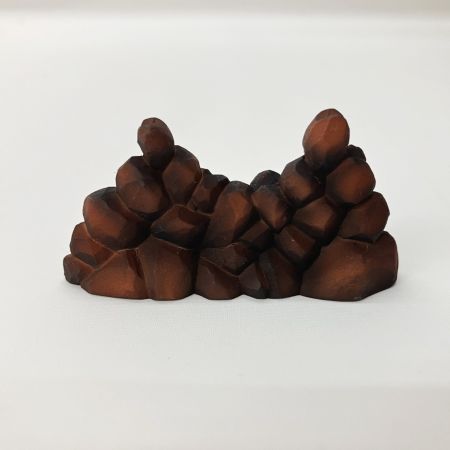  魚類模型作家 吉田 光 ミノースタンド 約6×3cm