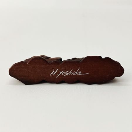  魚類模型作家 吉田 光 ミノースタンド 約6×3cm