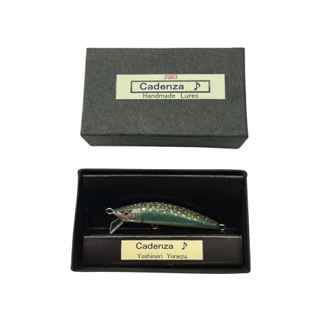  Cadenza カデンツァ Cadenza♪ カデンツァ バルサ45S Balsa 45S ルアー ミノー 未使用品