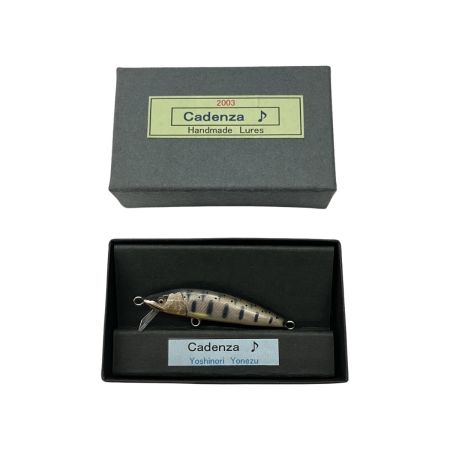  Cadenza Cadenza♪ バルサ45S ルアー ミノー Balsa 45S 未使用品