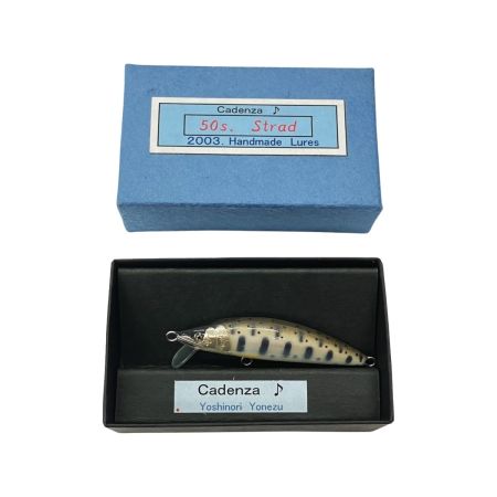  Cadenza Cadenza♪ ストラド 50s ルアー ミノー 50s Strad 未使用品