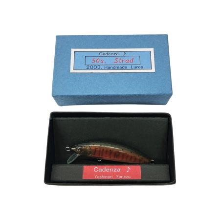  Cadenza Cadenza♪ ストラド 50s ルアー ミノー  50s Strad 未使用品