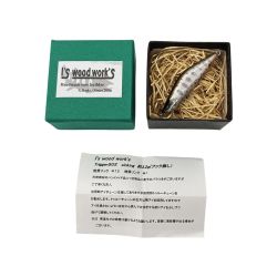 〇〇 I's wood work's トリガー ルアー ミノー Trigger50s 未使用品 Sランク