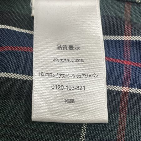  Columbia コロンビア メンズ マクレーンジャックスシャツ チェック SIZE L PM7437 グリーン