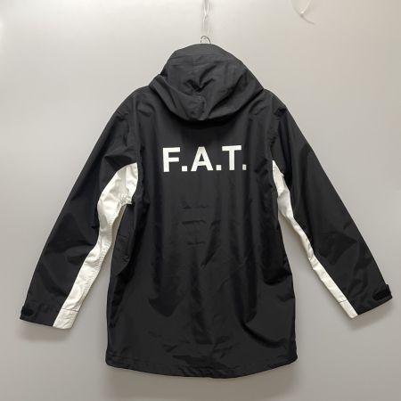  FAT エフエーティ メンズ マウンテンパーカー サイズSKINNY：L F31820-JK04-AB ブラック×ホワイト
