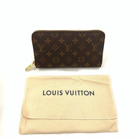  LOUIS VUITTON ルイヴィトン モノグラム ジッピー オーガナイザー NM ラウンドファスナー長財布  M62581  ブラウン