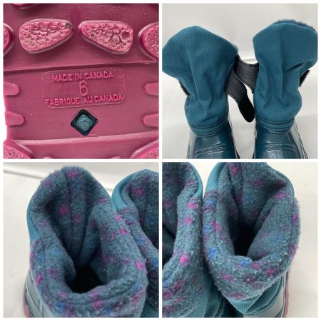  L.L.Bean エルエルビーン キッズ スノーブーツ サイズ6 (13.5cm) カナダ製 ターコイズブルー