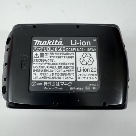 MAKITA マキタ バッテリー 未使用品 18v 6.0Ah BL1860B