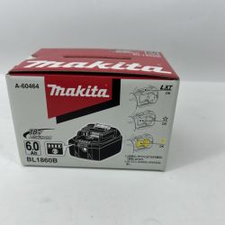 〇〇 MAKITA マキタ バッテリー 未使用品 18v 6.0Ah BL1860B Sランク