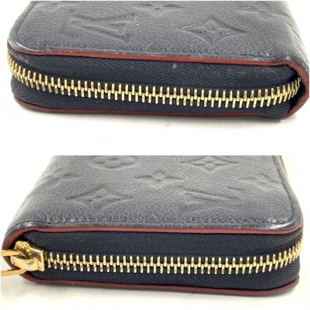  LOUIS VUITTON ルイヴィトン モノグラム アンプラント ジッピーウォレット ラウンドファスナー 長財布 M62121 ネイビー