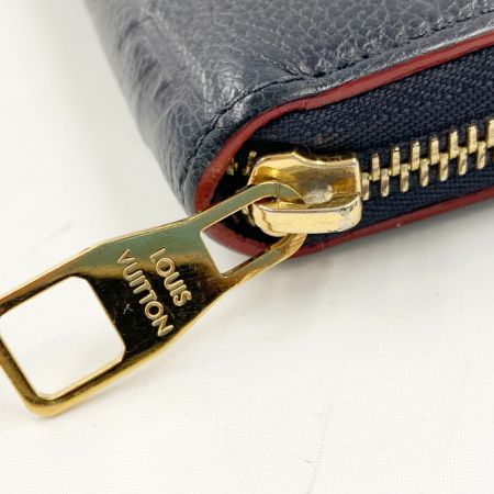  LOUIS VUITTON ルイヴィトン モノグラム アンプラント ジッピーウォレット ラウンドファスナー 長財布 M62121 ネイビー