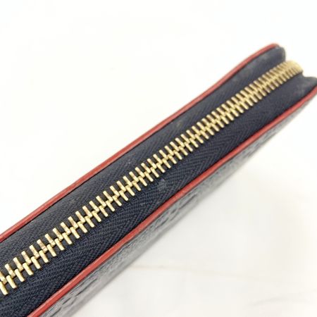  LOUIS VUITTON ルイヴィトン モノグラム アンプラント ジッピーウォレット ラウンドファスナー 長財布 M62121 ネイビー