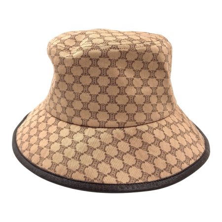  CELINE セリーヌ マカダム バケットハット  オンワード 54cm 帽子