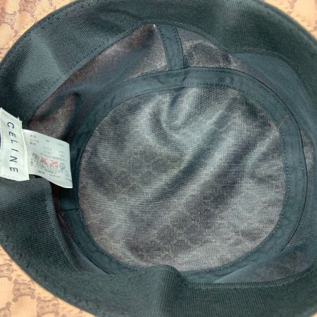  CELINE セリーヌ マカダム バケットハット  オンワード 54cm 帽子