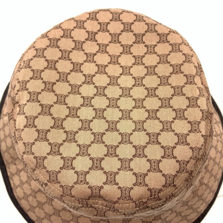 CELINE セリーヌ マカダム バケットハット オンワード 54cm 帽子