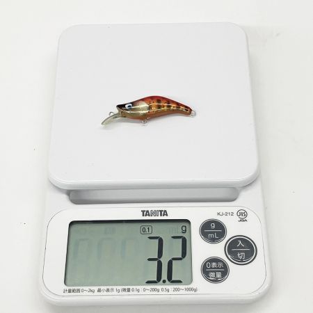  麗s LureCraft レイズルアークラフト 2個セット 左右非対象カラー シェル 45mm ルアー ミノー 未使用品