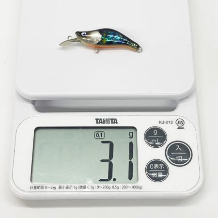  麗s LureCraft レイズルアークラフト 2個セット 左右非対象カラー シェル 45mm ルアー ミノー 未使用品