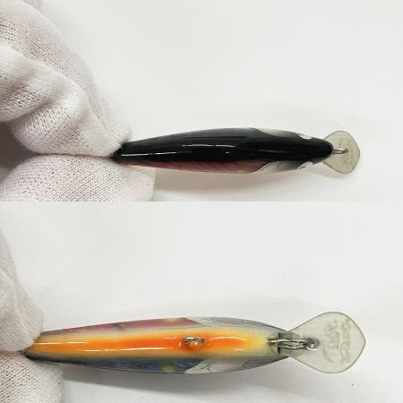  麗s LureCraft レイズルアークラフト 2個セット 左右非対象カラー シェル 45mm ルアー ミノー 未使用品