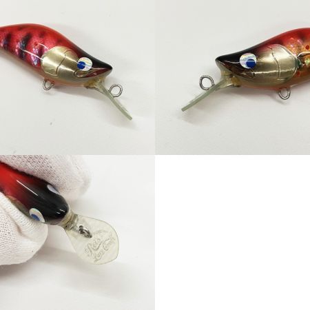  麗s LureCraft レイズルアークラフト 2個セット 左右非対象カラー シェル 45mm ルアー ミノー 未使用品