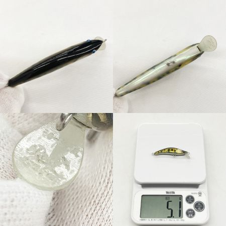  麗s LureCraft レイズルアークラフト 3個セット 60HS ルアー ミノー 未使用品