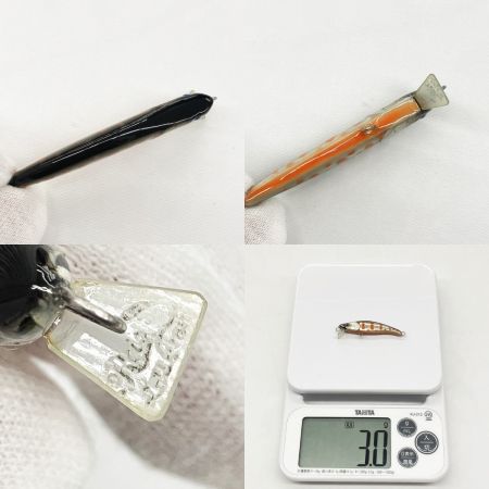  麗s LureCraft レイズルアークラフト 55mm 3個セット  ルアー ミノー 未使用品