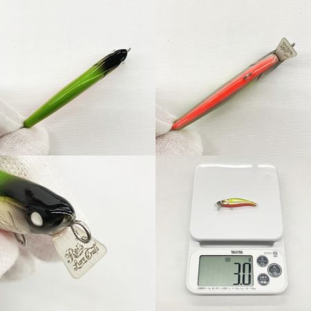  麗s LureCraft レイズルアークラフト 55mm 3個セット  ルアー ミノー 未使用品