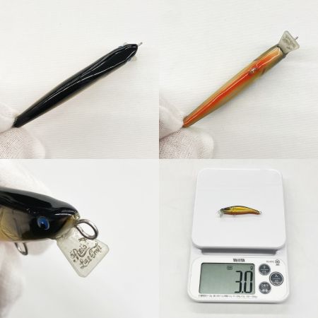  麗s LureCraft レイズルアークラフト 55mm 3個セット  ルアー ミノー 未使用品