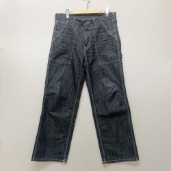 〇〇 TwoMoon トゥームーン メンズ デニムパンツ 麻混 FLAX & RAMIE 32インチ Bランク