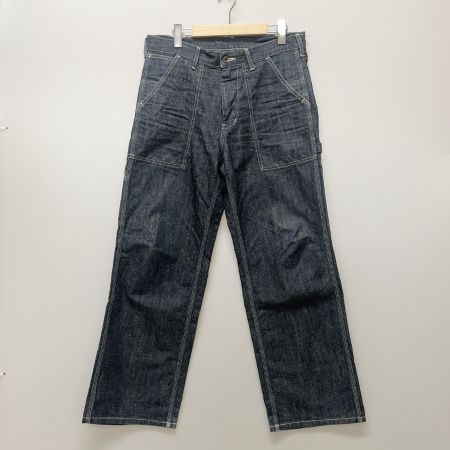  TwoMoon トゥームーン メンズ デニムパンツ 麻混 FLAX & RAMIE 32インチ