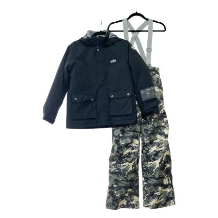  ONYONE オンヨネ RESSEDA スキーウェア上下セット 150cm RES74004 ブラック×迷彩
